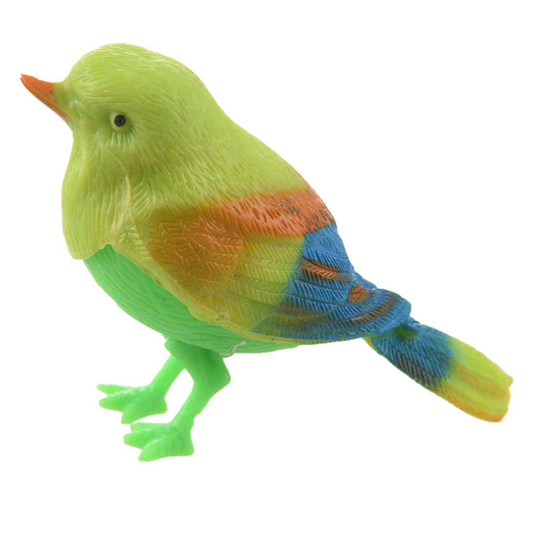 Abwe Новый практический Улучшенный Зеленый Звук Управление красивые пение птиц смешная игрушка