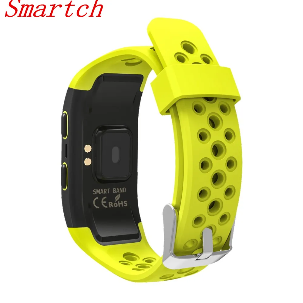 Smartch Waterproof IP68 S908 Sports Fitness Smart Band GPS Fitness Tracker Wristband Smart Bracelet Sleep monitoring