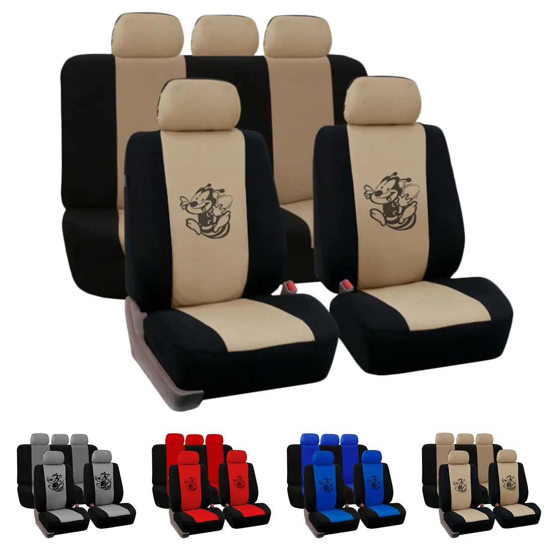 Dewtreetali Universal Automoblies Seat Cover Four Seaons Car Seat Protector Full Set Car Accessories Car-Styling for VW BMW AUDI Dewtreetali Universal Automoblies Seat Cover Four Seaons Car Seat Protector Full Set Car Accessories Car-Styling for VW BMW AUDI