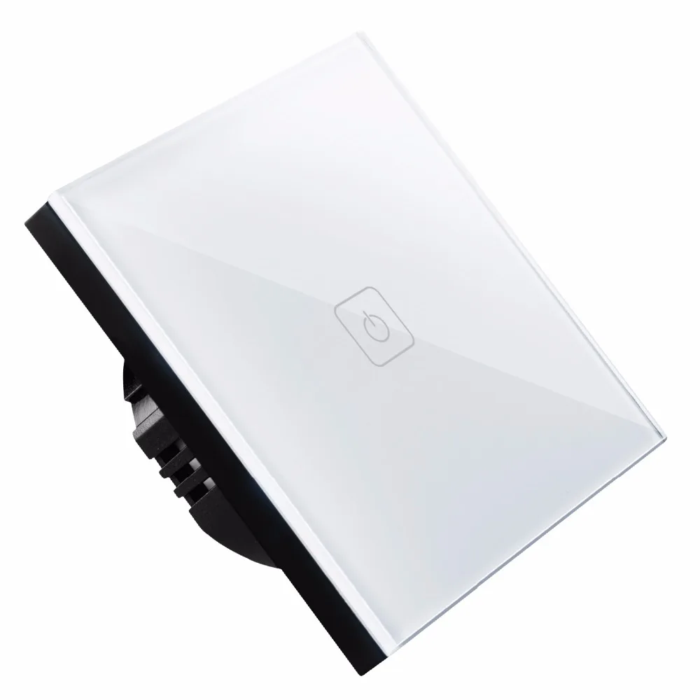 EU UK Type Eruiklink Touch Switch 1 Gang 1 Way,Wall Light Touch Screen RF433 Remote Switch, Glass Switch Panel, 1 Year Warranty-16