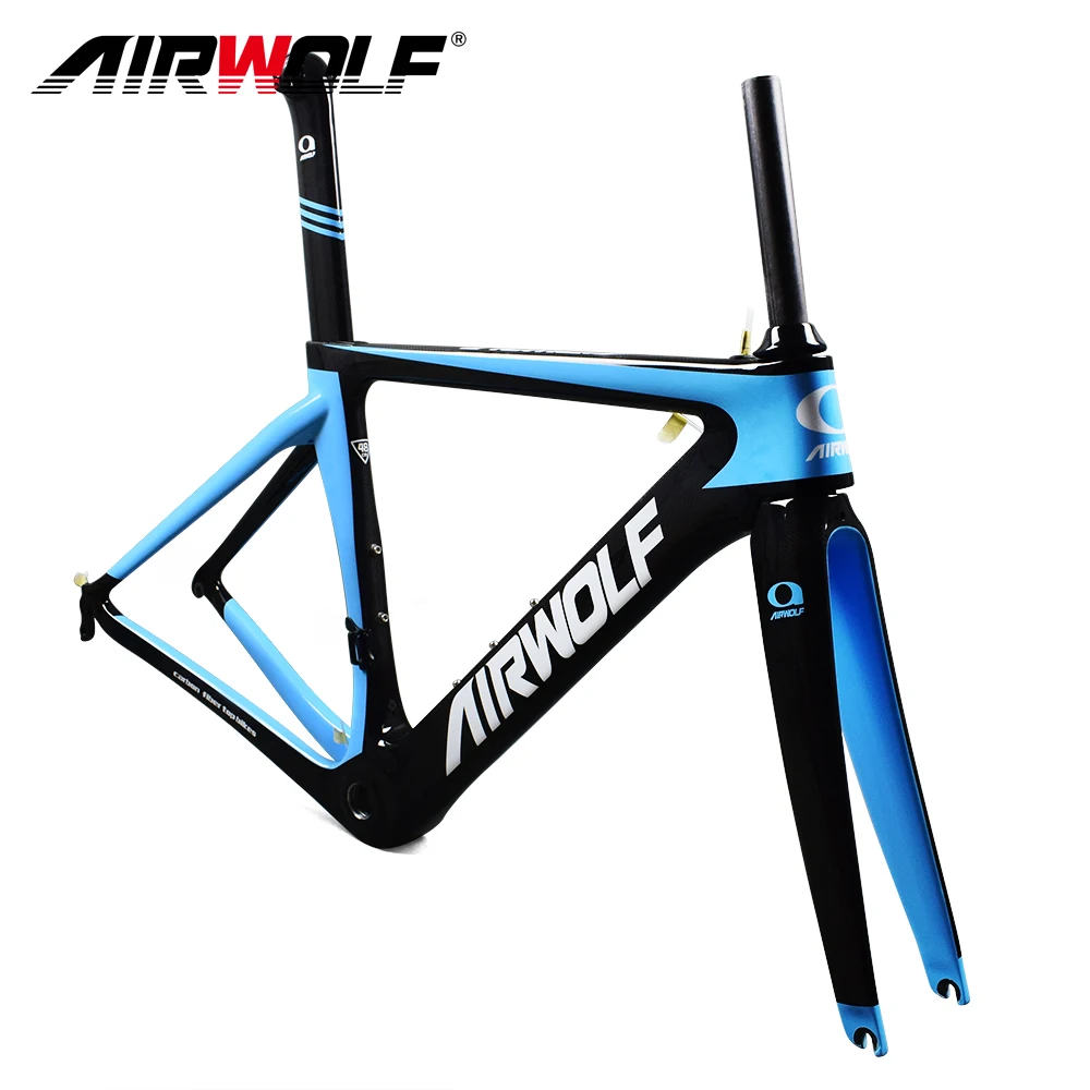 Perfect 2018 New Carbon Road Bike Frame carbon bicycle frameset  include fork/seatpost/headset for Mechanical/DI2 both carbon bike frame 3
