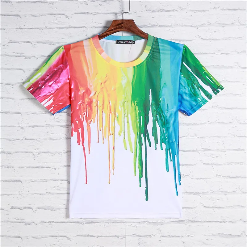 melted crayon shirt