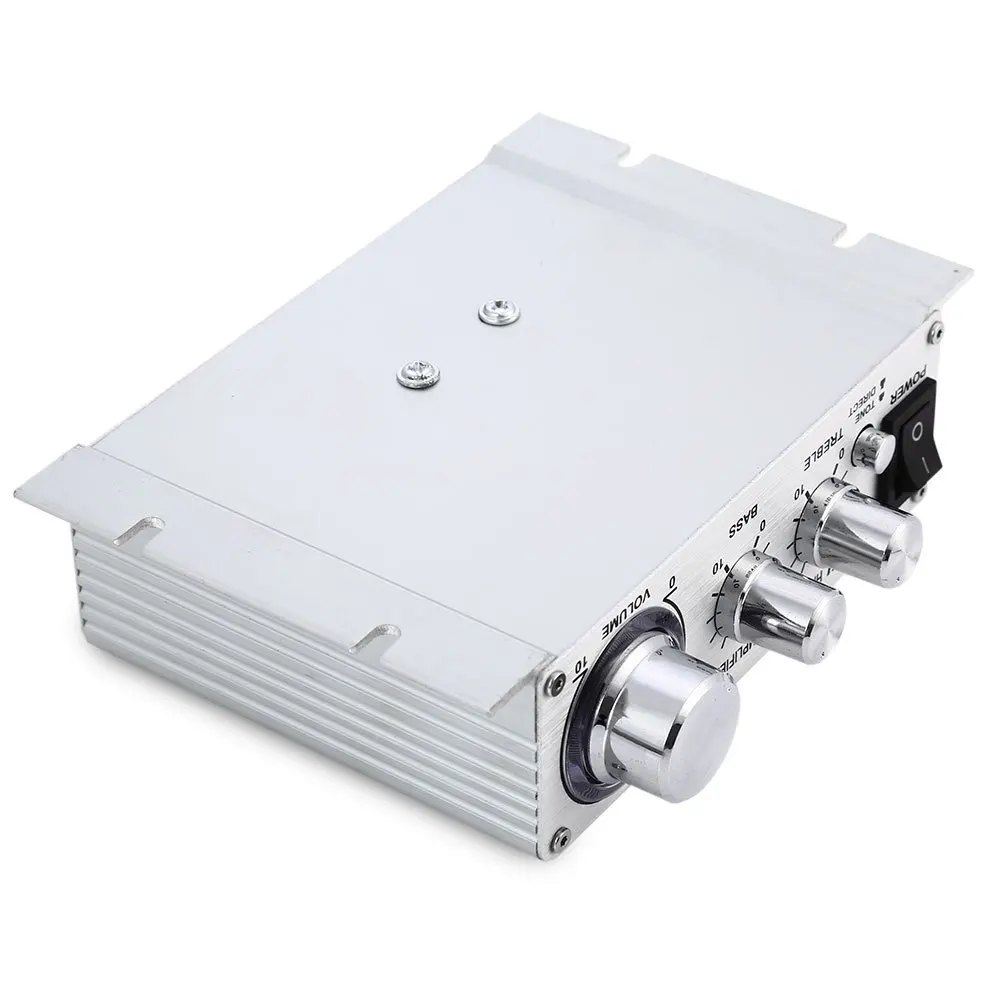 Lepy LP V3 12 В мини Hi Fi стерео цифровой усилитель мощности MP3 автомобильный аудио