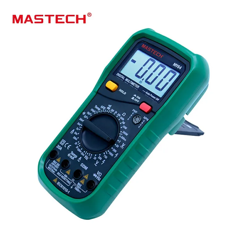 Цифровой Мультиметр MASTECH MY64 переменный/постоянный ток DMM измеритель емкости