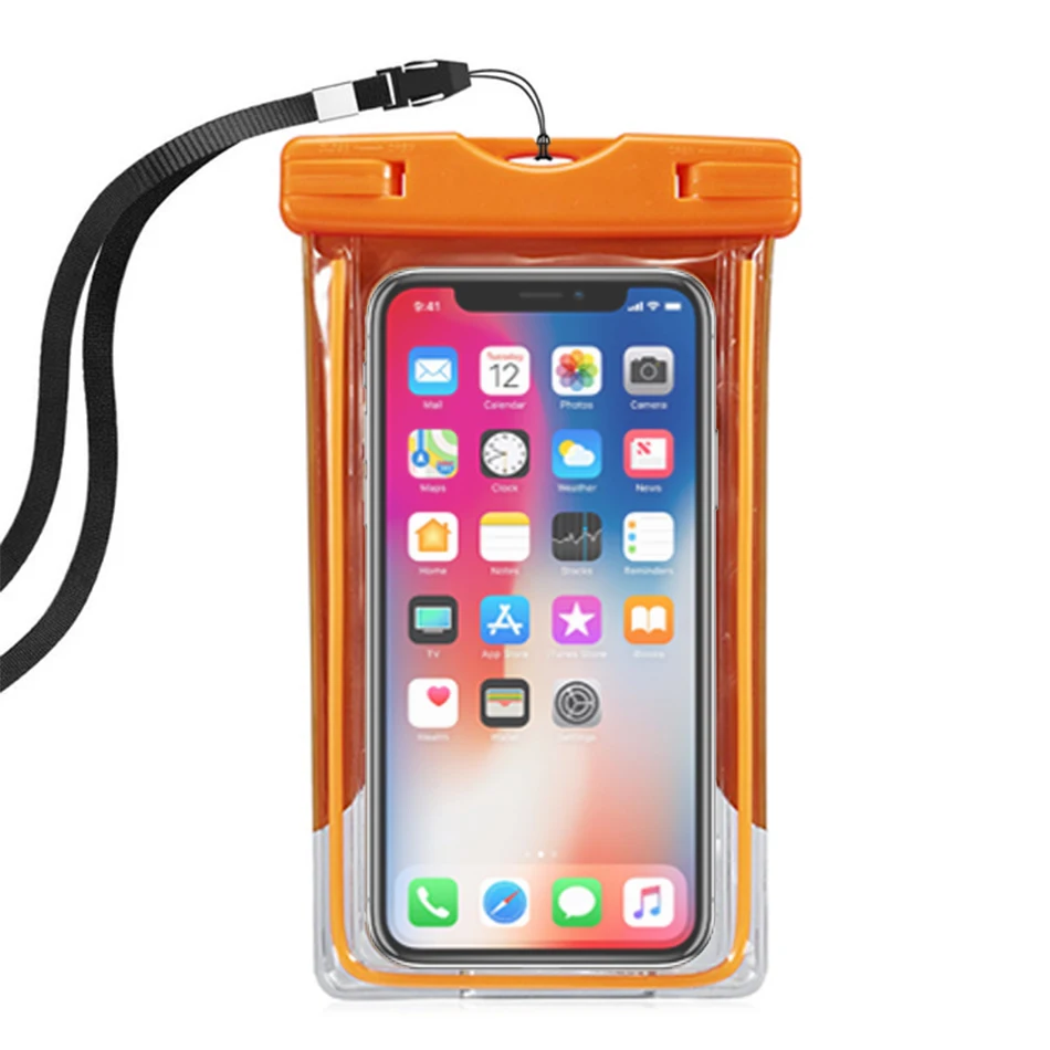 waterproof case  orange