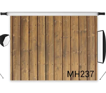 

LB Polyester & Vinyl Nailed Wooden Board Retro Photo Background Photography Backdrops Backgrounds For Photo Studio Decoration