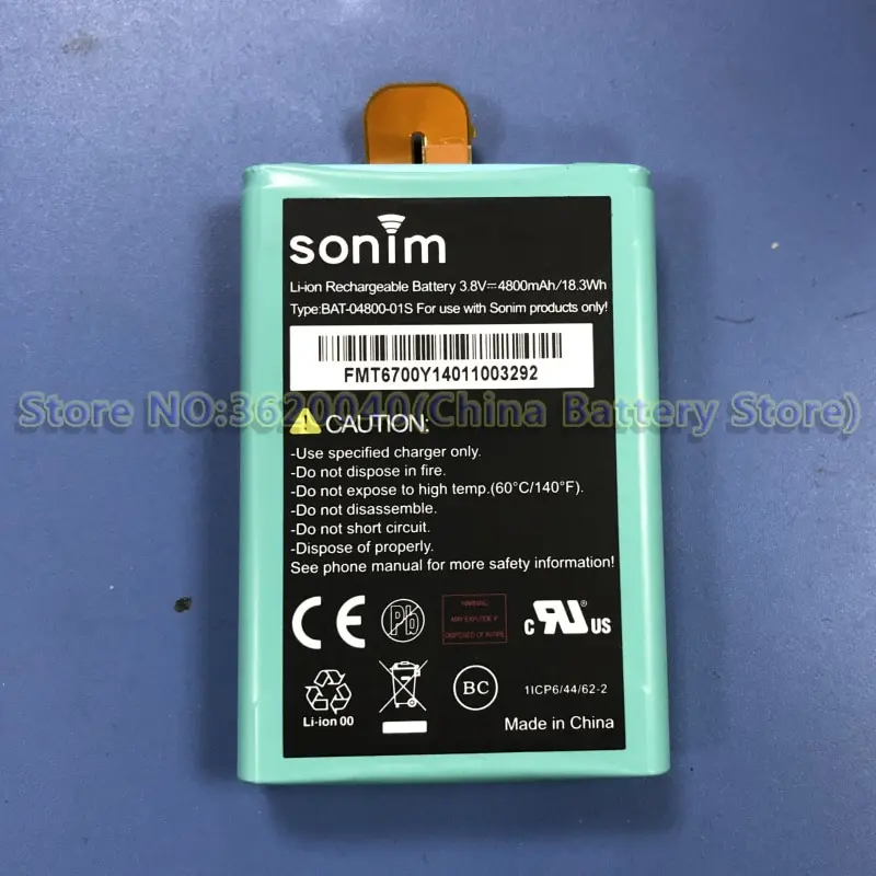 GND 3 8 В 4800 мА/ч/18 Вт/ч Сменный аккумулятор для Verizon Sonim XP7 XP7700 литий ионный полимерная