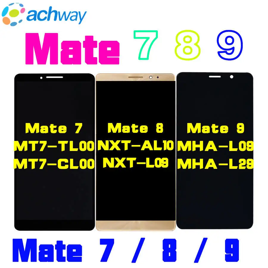 

ORIGINAL 5.9'' 1920x1080 Display HUAWEI Mate 7 8 9 LCD Touch Screen Digitizer With Tools LCD Mate7 Mate8 Mate9 Replacement Parts