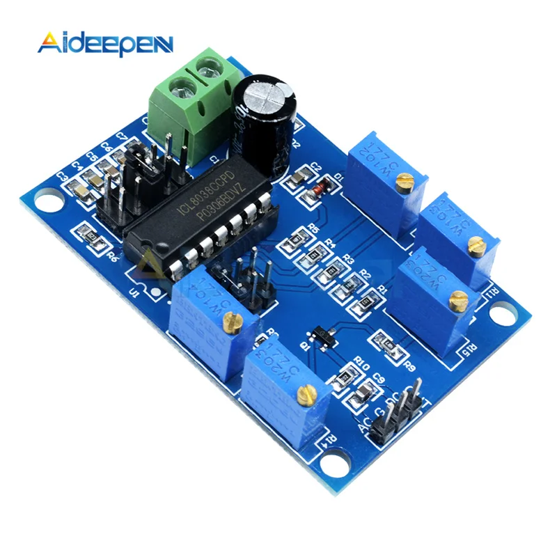 Генератор сигналов ICL8038 10 Гц 450 кГц треугольный/прямоугольный/синусоидальный