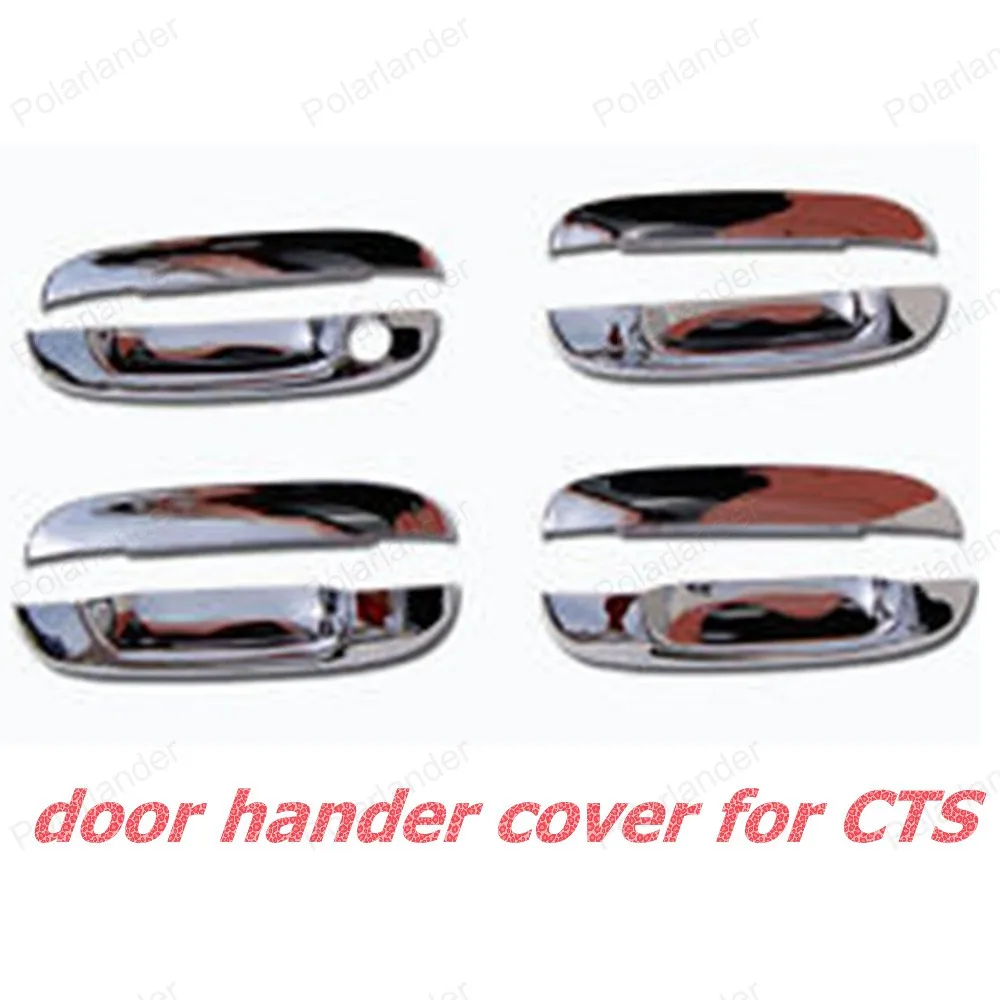 with 1 Keyhole 4 Car Door Handle Covers ABS Chrome Trims Decorations