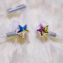 HiFi наушники-вкладыши для мобильного телефона с микрофоном 3,5 мм разъем для девочки