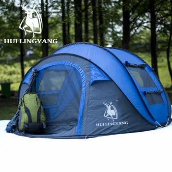 Quick Open Tent For 3-4 Persons  4