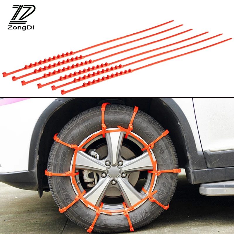 #*Cheap ZD 10pcs set Car Styling Winter Anti Slip Snow Chains For Citroen C5 C4 C3 Mini Cooper Opel Astra H G J Vectra C Saab Accessorie