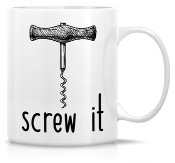 

Funny Mug Screw It 11 Oz Ceramic Coffee Mug