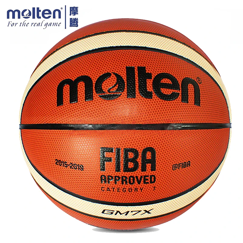 For Molten GM7X GM7 Basketball Composite Leather FIBA Approved Size 7/ 29.5 inch 