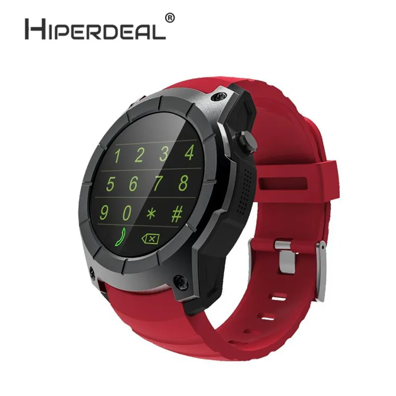 

HIPERDEAL S958 Men's Bluetooth Smart Watch Support GPS Air Pressure Call Heart Rate Sport High Quality Smartband WristWatch #A