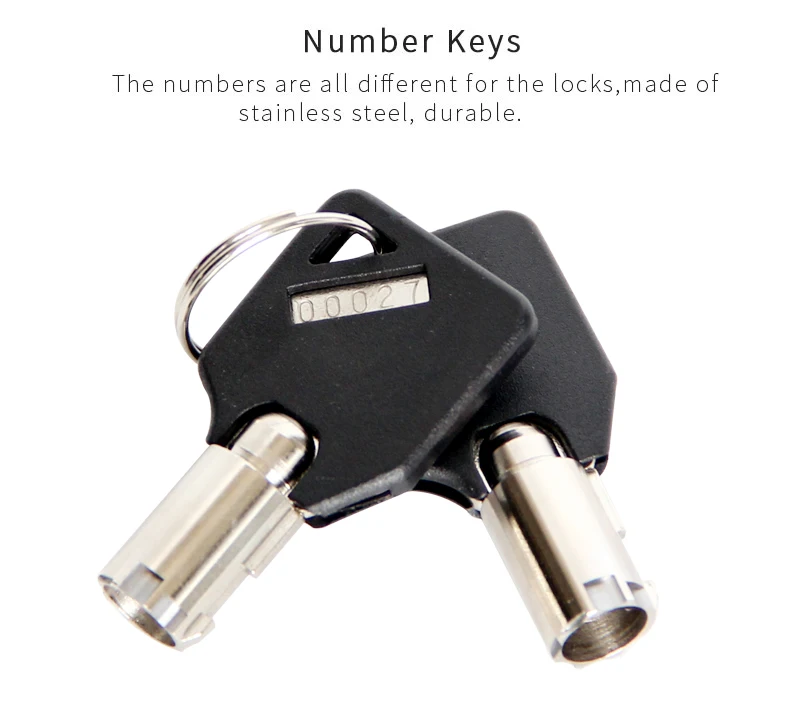 PAW Foldable Bike Lock With 2 Keys Strong Security Zinc Alloy Anti-theft Bicycle Lock Mount Bracket Mountain Road Bike Lock (13)