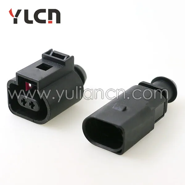 2 pin 1 5mm 1J0973802 1J0973702 Auto Temp sensor plug waterproof electrical wire connector
