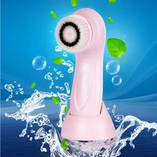 Перезаряжаемая водостойкая моющая щетка для мойки пор с артефактом для мытья угрей инструмент для мытья головы электрическая Очищающая щетка