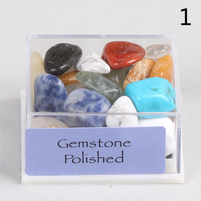 

1Box Crystal Mineral Rock Collection Energy Stone Decoration Mixed Natural Rough Stones RawRose Quartz
