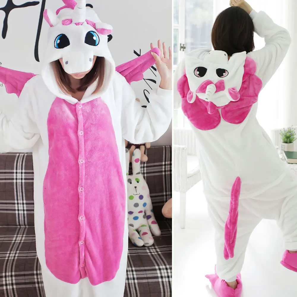 27 видов стилей животных пижамы фланелевые зимние для женщин мужчин Единорог стежка панда кигуруми Пикачу сна lounge пижама в виде костюм