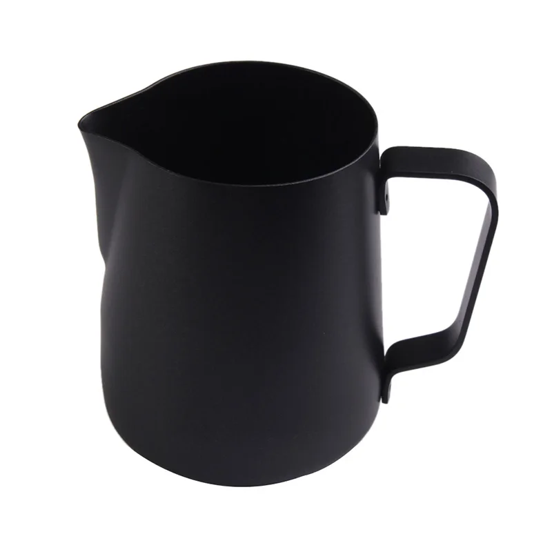 Coffeeware الاكسسوارات 350 600 مللي الأسود غير عصا طلاء تفلون المطبخ الفولاذ المقاوم للصدأ إسبرسو الحليب أباريق القهوة مزبد إبريق Coffeeware الاكسسوارات 350 600 مللي الأسود غير عصا طلاء تفلون المطبخ الفولاذ المقاوم للصدأ إسبرسو الحليب أباريق القهوة مزبد إبريق
