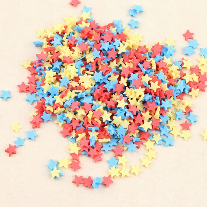 Fake Candy Clay Sprinkles For Filler For Slime DIY Supplies Fake Cake Dessert Mud Particles Decoration Toys 11