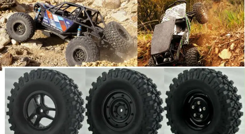 NEW 108 мм 1 9 &quotRC Rock Cralwer Внедорожные колеса/шины для 1/10 осевой SCX10 Cherokee Defender D90 D110 Tamiya