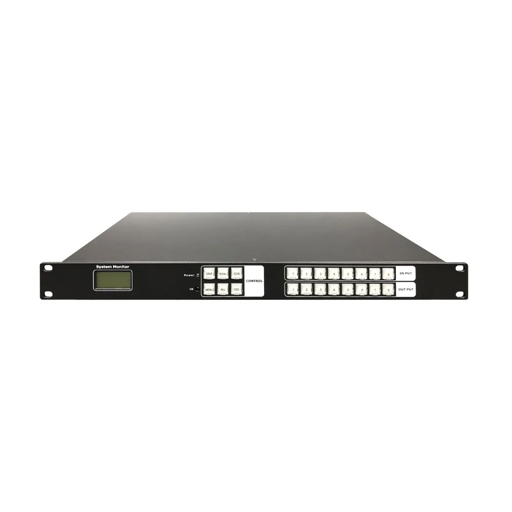 ISEEVY 8x8 HDMI матричный коммутатор с 8 в каналов Поддержка 4K x 2K @ 30Hz 1080P3D 60Hz HDCP 1 4 Blue ray