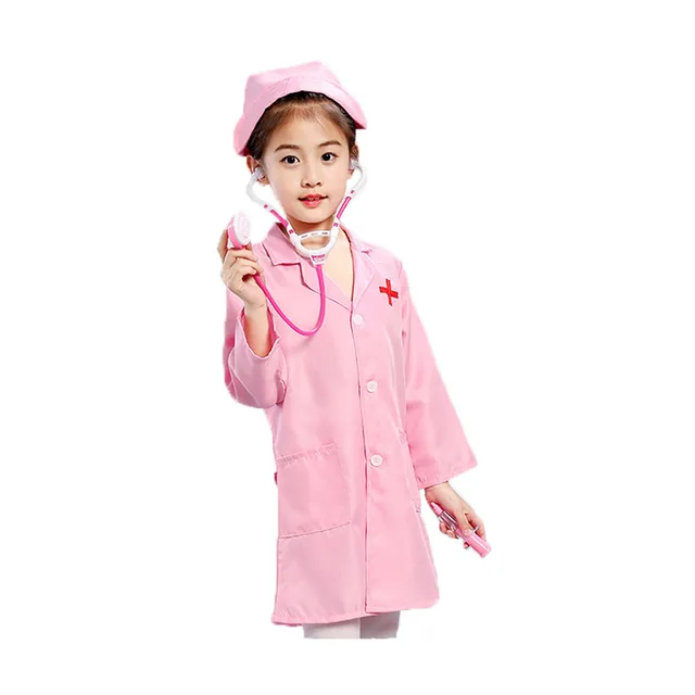 Kids Doctor Cosplay Costume Performance Clothing for Baby Halloween