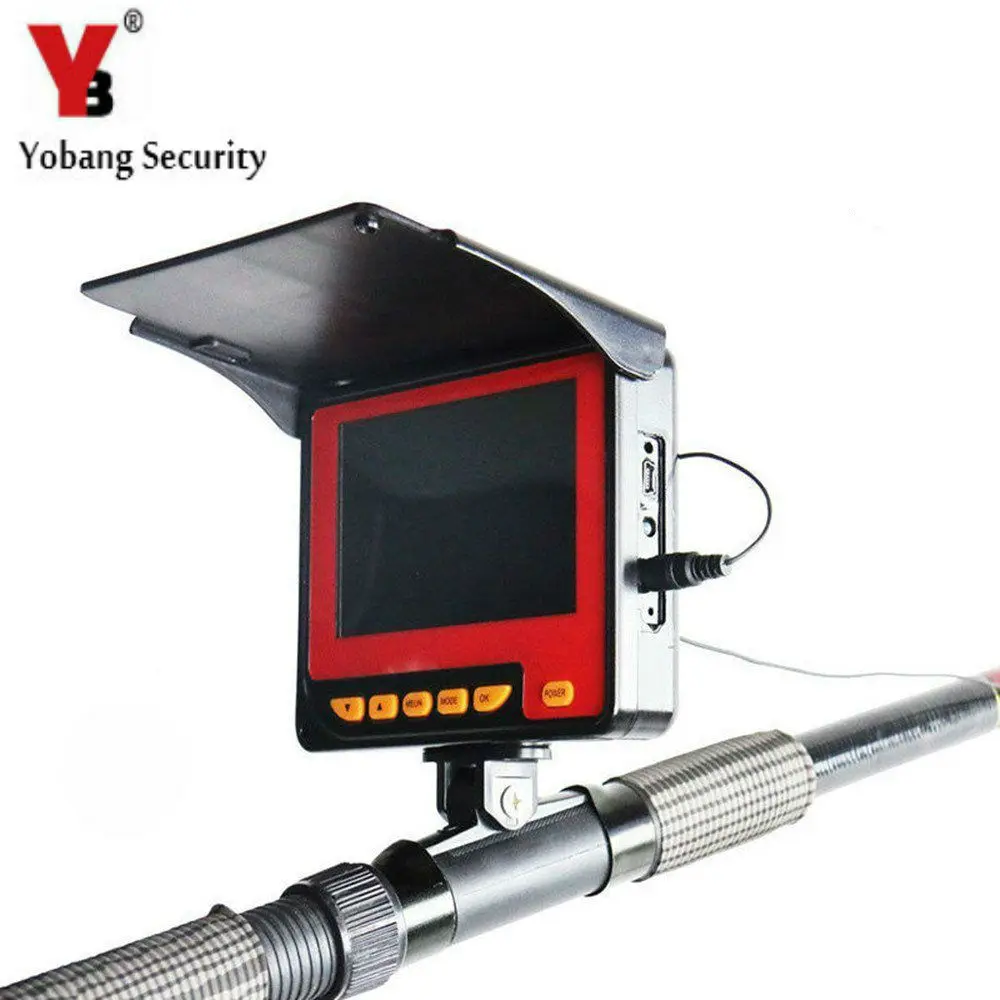 

YobangSecurity 4.3inch Monitor 1000tvl Hd Underwater Fishing Camera Fish Finder Video Recorder Camera Dvr Ice Camera