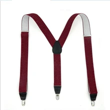 Бутик мужские три подтяжки на зажимах