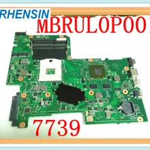 Для Аккумулятор для ноутбука 7739 7739G материнская плата ноутбука AIC70 REV: 2,0 PGA989 HM55 DDR3 MBRUL0P001 N13M-GE3-A1 работают отлично