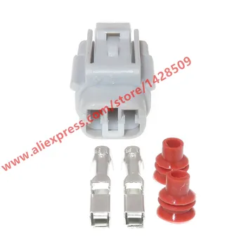 

10 Sets 2 Pin Waterproof Automotive Connector Sealed Electrical Plug For Toyota 90980-11207