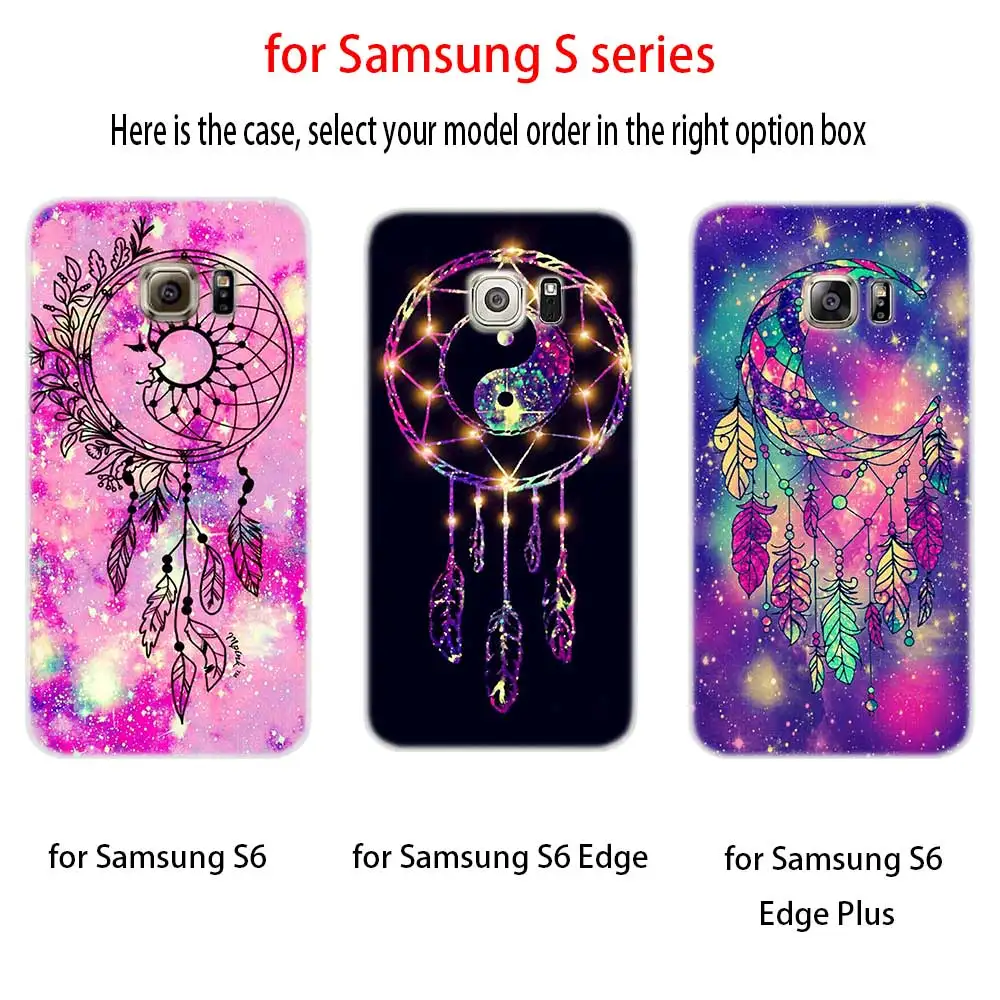 Чехол Ловец снов акварельный для Samsung Galaxy S7Edge S8 S9 S10 S11 S20 S30 Plus Lite E Uitra|Бамперы| |