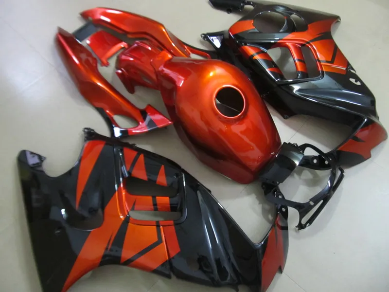 Комплект обтекателей для HONDA CBR600F3 97 98 CBR600 F3 CBR 600F3 1997 1998 600 новый оранжевый