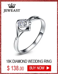 18k Pure Gold Rings Noble Diamond 750Solid Female Exquisite Elegant Precious Fine Jewelry Beautiful Women Ring
