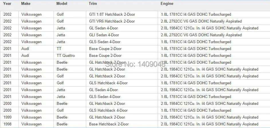 GOGO 10 шт стук Сенсор для Audi A4 Q7 TT VW Beetle EOS Golf Jetta Touareg OEM 030905377C 95560612500 0261231146