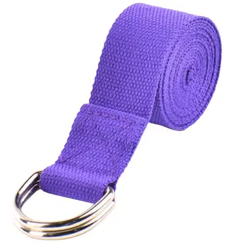 

Sport Yoga Stretch Strap D-Ring Belt Gym Waist Leg Fitness Training Adjustable Stretch Belt Comprehensive trainer Resistant Rope