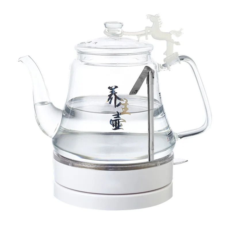 Электрический чайник стекло Электрический используется Быстрое приготовление чая защита от перегрева