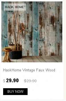 HaokHome винтажная деревянная 3d настенная бумага рулоны деревянная планка панель контактная бумага гостиная кухня ванная украшение