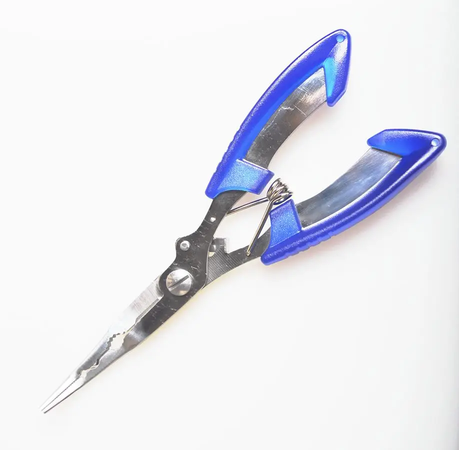 

Stainless Steel Fishing Plier Scissors Small Curved Nose Fishing Tackle Fish Hook Remover Fishing Accessories Tools
