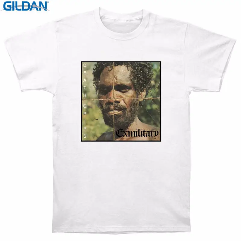 Custom Tee Shirts short Sleeve Summer Crew Neck Mens Death Grips Exmilitary Tee Shirt