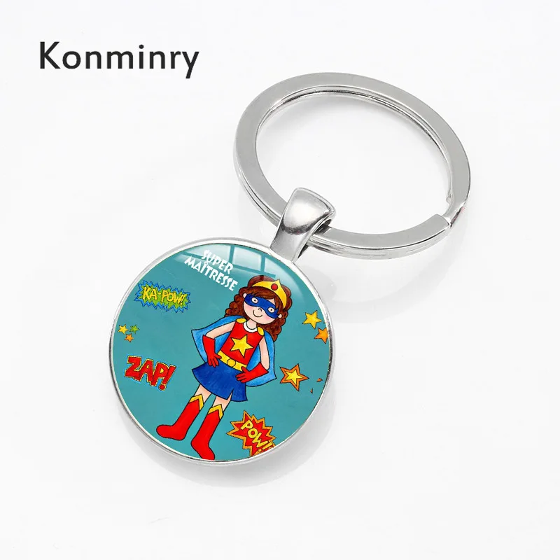 Konminry классические брелки для ключей с супер мэйтхорсом Мультяшные комиксы