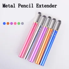 Tashion дизайн цветной металлический скраб дети студент экономия книги по искусству рисунок линии эскизная ручка удлинить Карандаш Extender