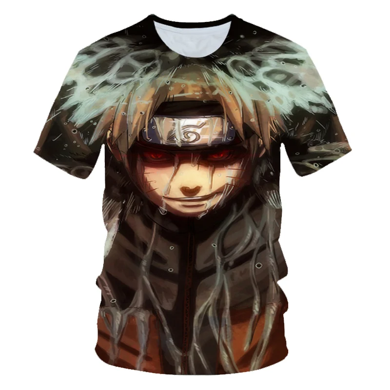 Дизайн футболка для мужчин/для женщин 3d принт аниме Итачи Учиха из “Наруто” футболки короткий рукав Харадзюку уличная летние топы корректирующие - Цвет: PT-077