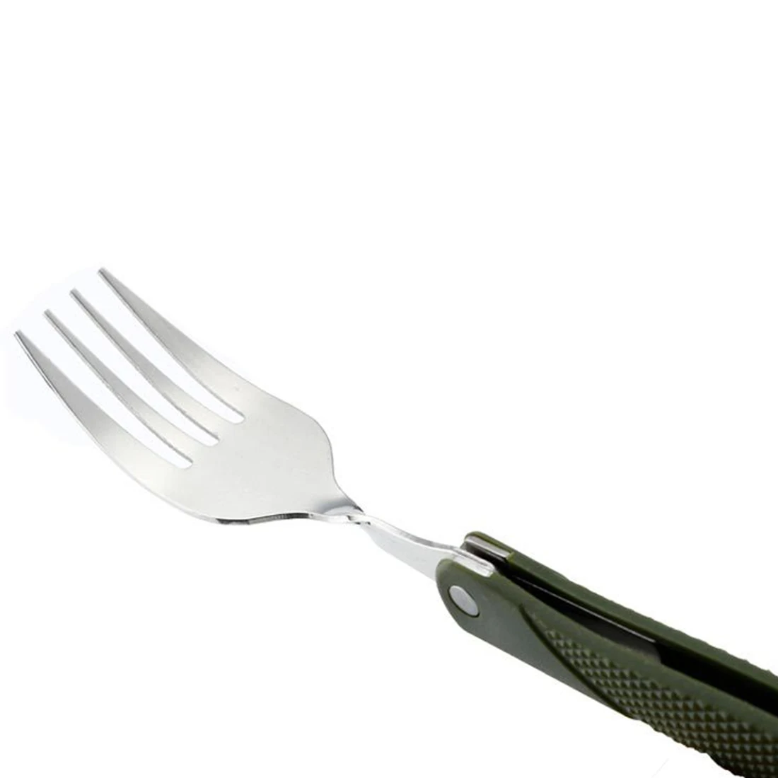 Venta caliente Mini juego de vajilla al aire libre herramienta plegable cubertería con cuchara tenedor cuchillos para Camping Picnic