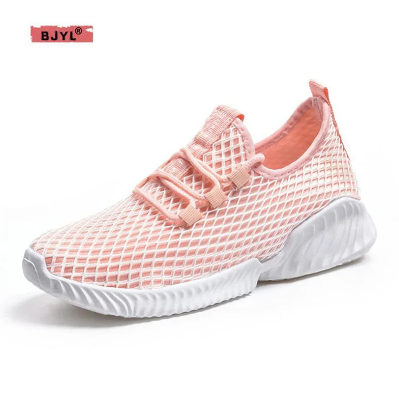 

BJYL shoes woman Spring 2019 Outdoor Leisure Sports Shoes Travel Walking Women's Shoes loafers women pinsen