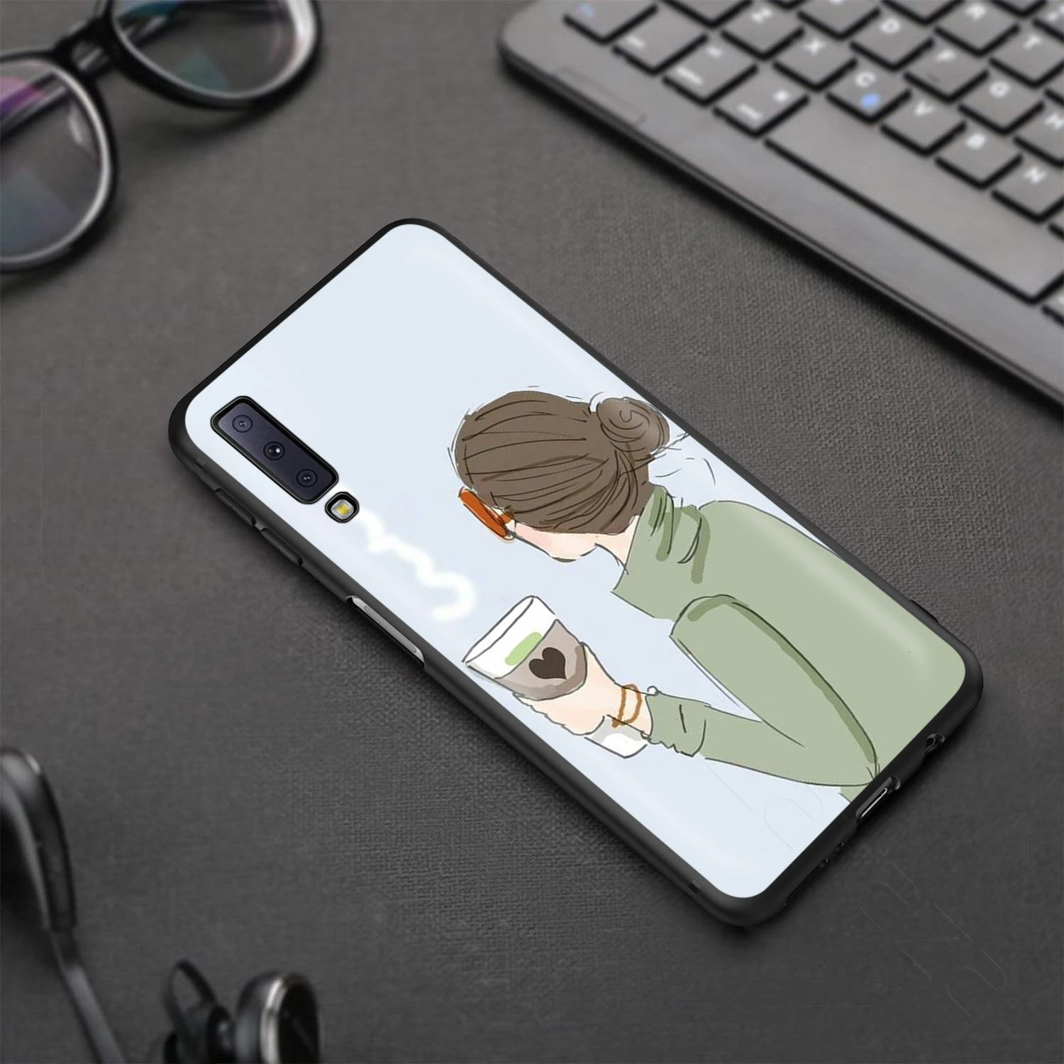 Чехол для Samsung Galaxy J6 A9 A8 A7 A70 A6 A5 A50 A40 A30 A3 A10 A51 A71 A81 A91 2018|Бамперы| |