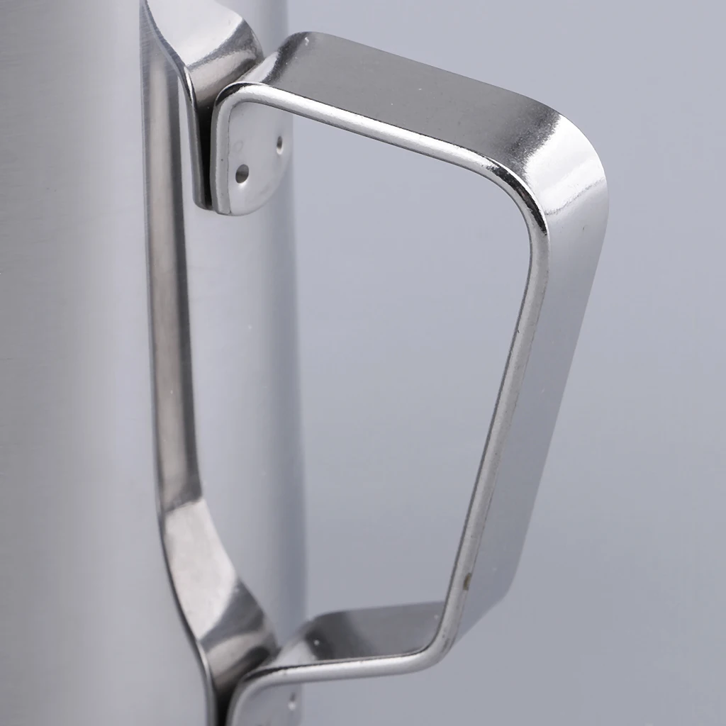 300ml/500ml 304 Stainless Steel Milk Frothing Coffee Pitcher Candle Making Pitcher Candle Making Wax Melting Pouring Pot